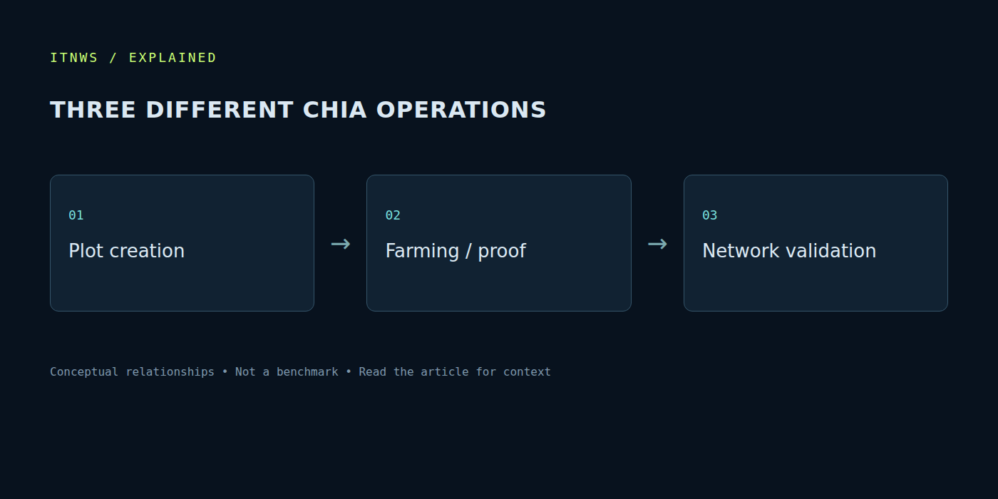 Diagram: Chia ahead of Proof of Space 2.0: an autumn 2026 readiness check